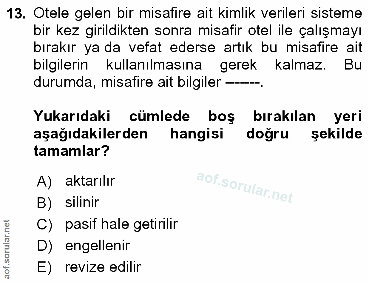Soru 13