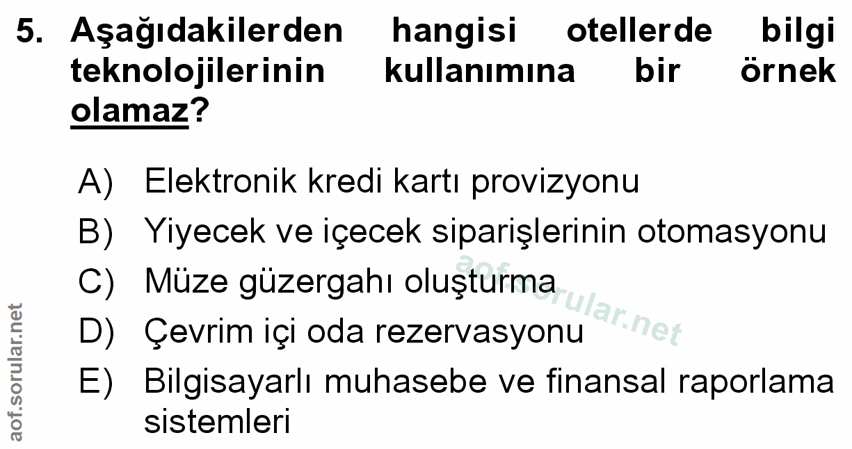 Soru 5