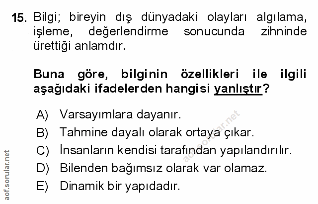 Soru 15