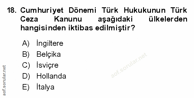 Soru 18