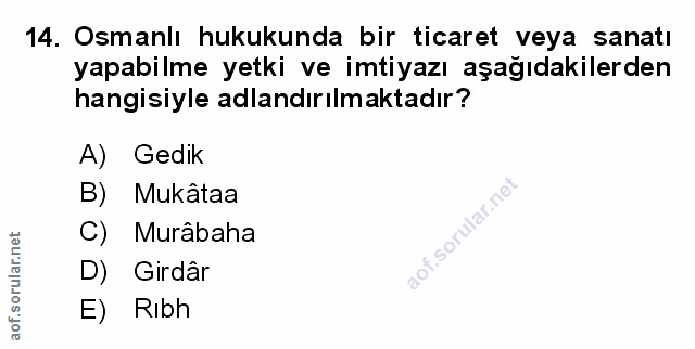 Soru 14