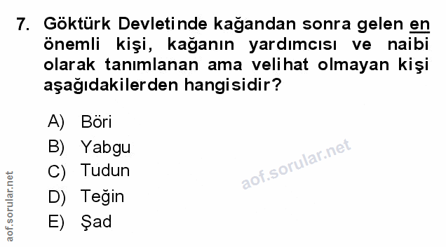 Soru 7