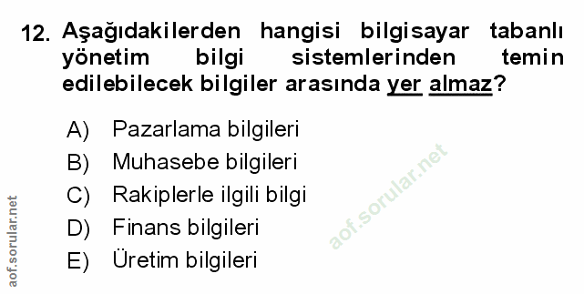 Soru 12