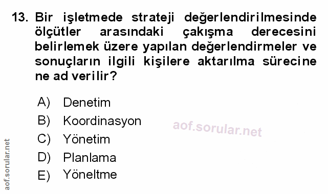 Soru 13