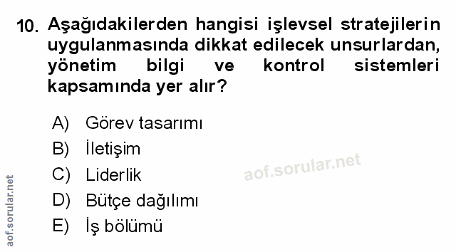 Soru 10