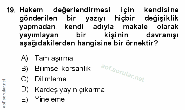 Soru 19