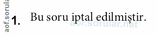 Soru 1