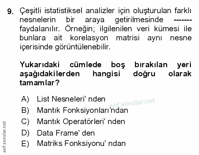 Soru 9