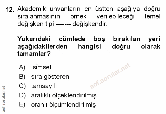 Soru 12