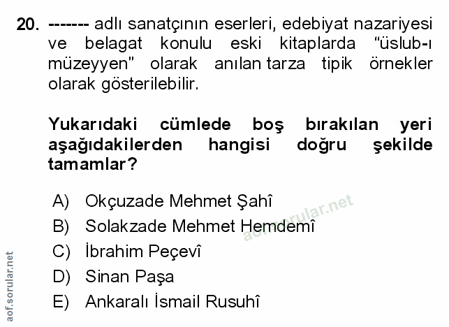 Soru 20
