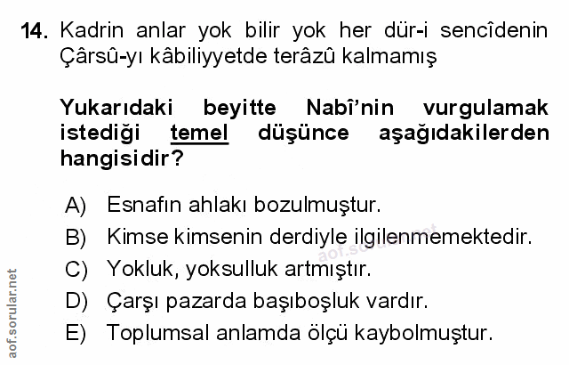 Soru 14