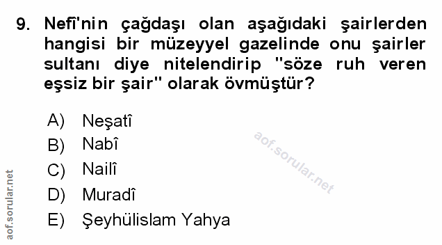 Soru 9