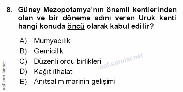 Soru 8