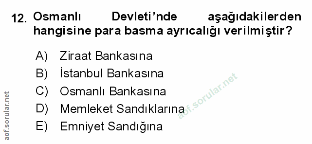 Soru 12