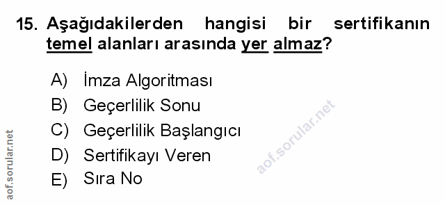 Soru 15