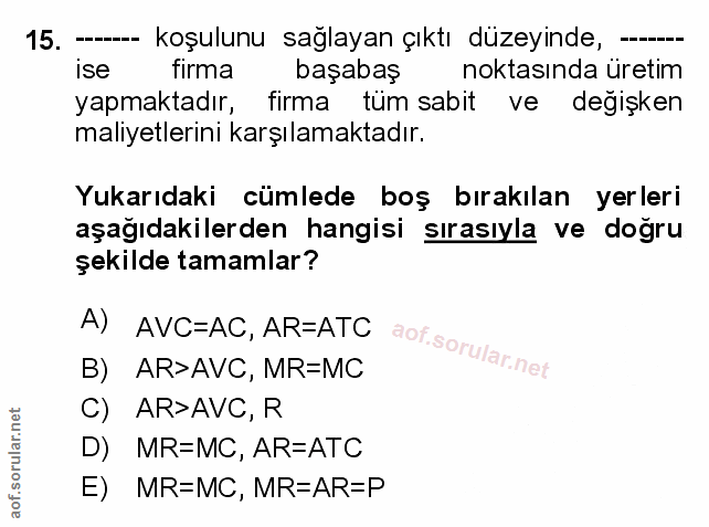 Soru 15