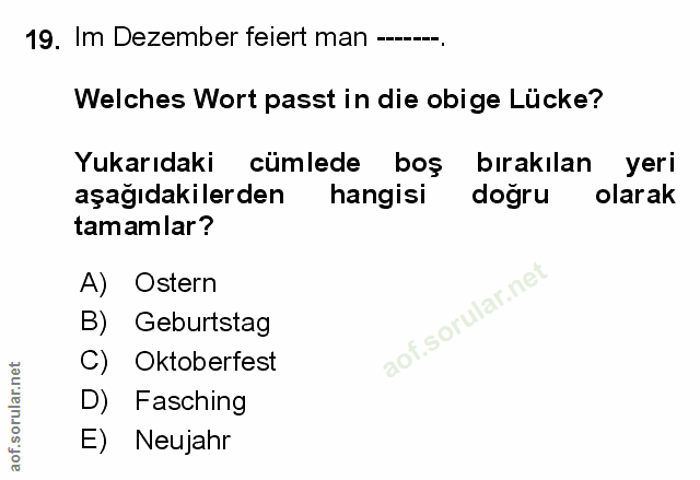 Soru 19