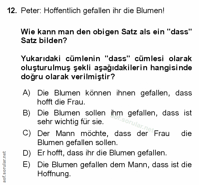 Soru 12