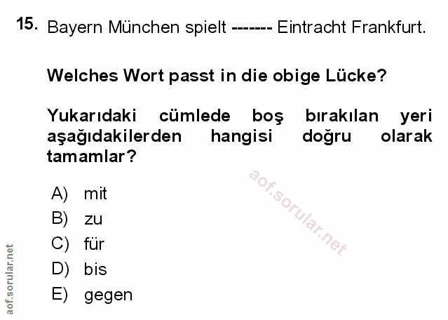 Soru 15