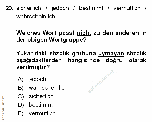 Soru 20