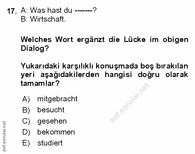 Soru 17