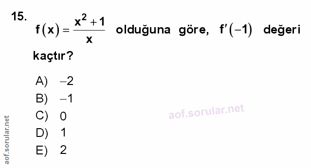 Soru 15