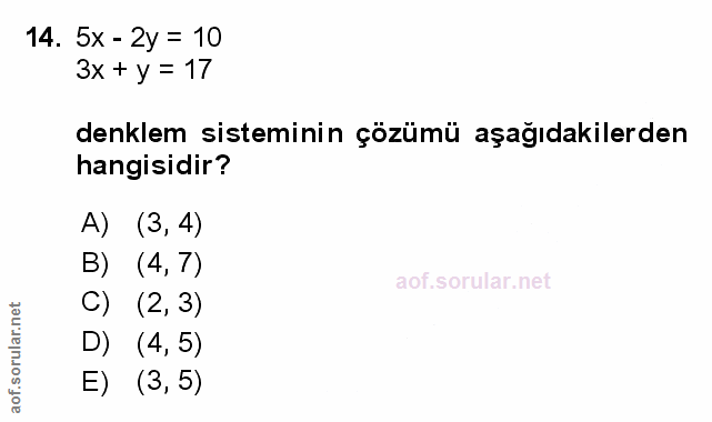 Soru 14