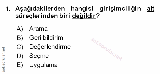Soru 1