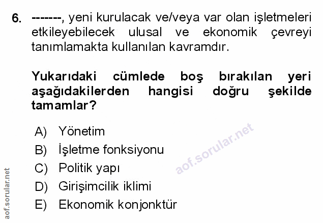 Soru 6
