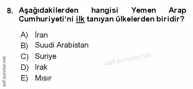 Soru 8