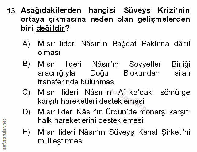 Soru 13