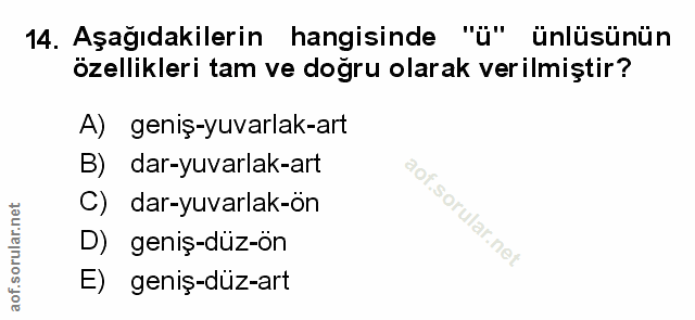 Soru 14