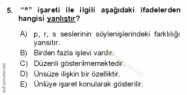 Soru 5