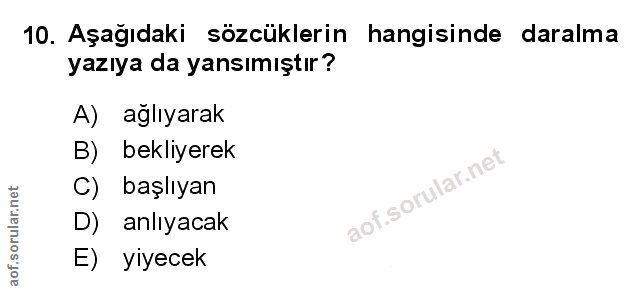 Soru 10