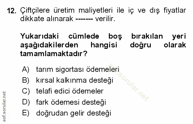 Soru 12