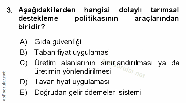 Soru 3