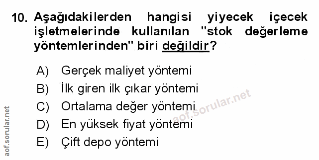 Soru 10
