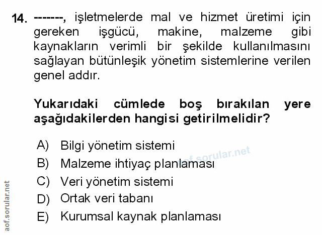 Soru 14