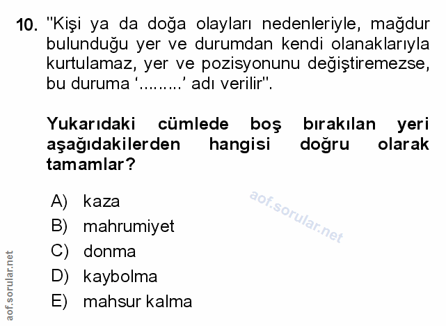 Soru 10