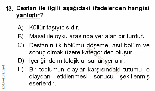 Soru 13
