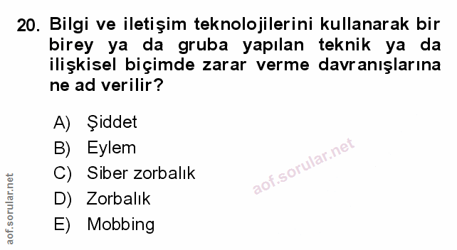 Soru 20