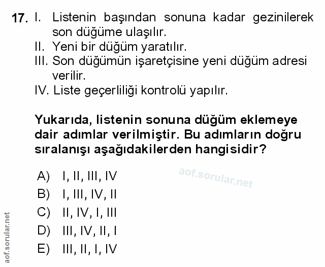 Soru 17