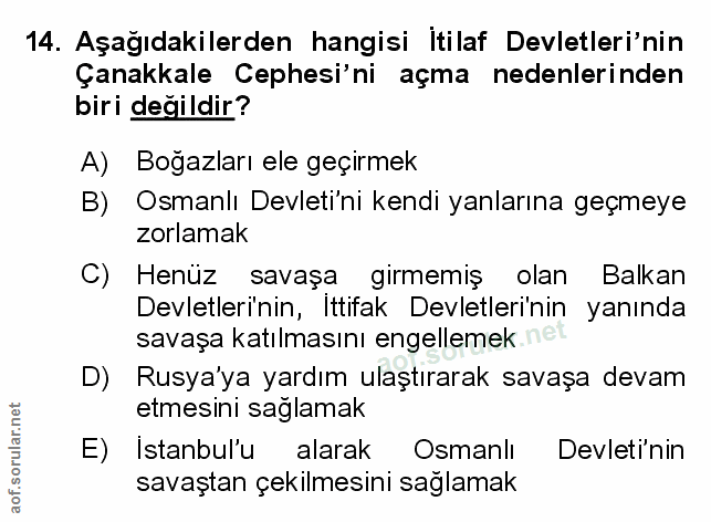 Soru 14