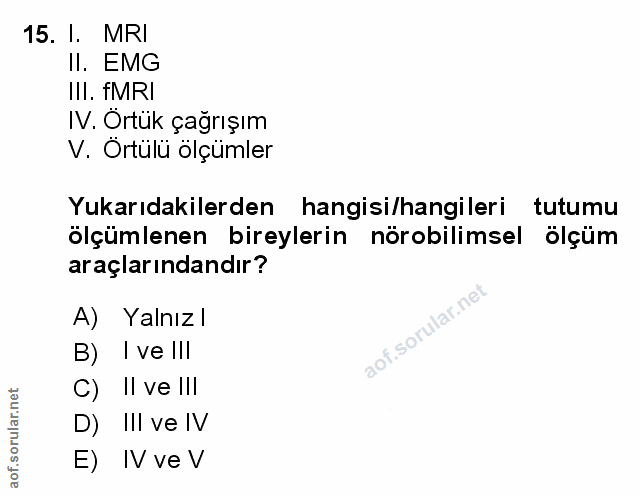 Soru 15