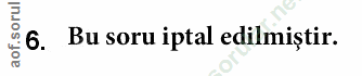 Soru 6
