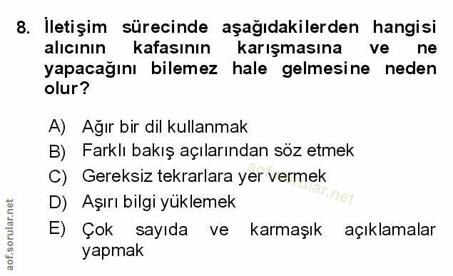 Soru 8