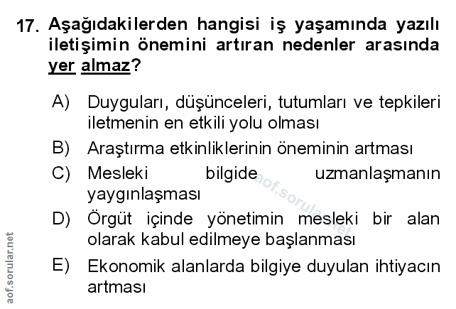 Soru 17