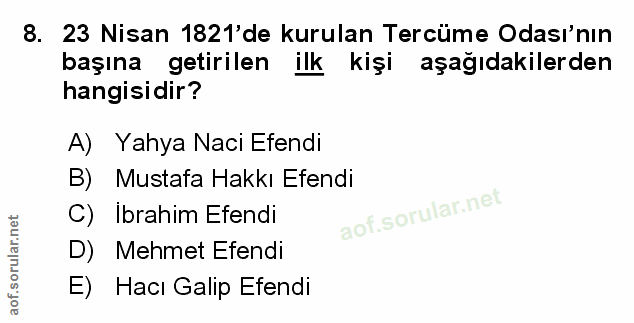 Soru 8