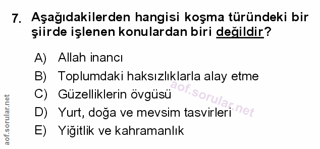 Soru 7