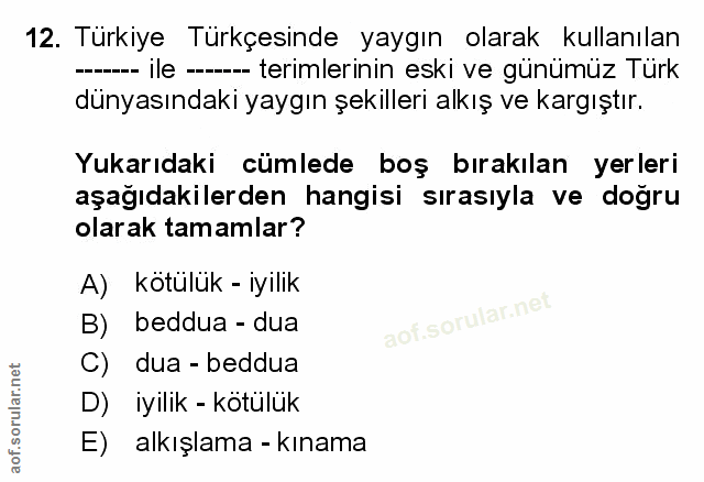 Soru 12
